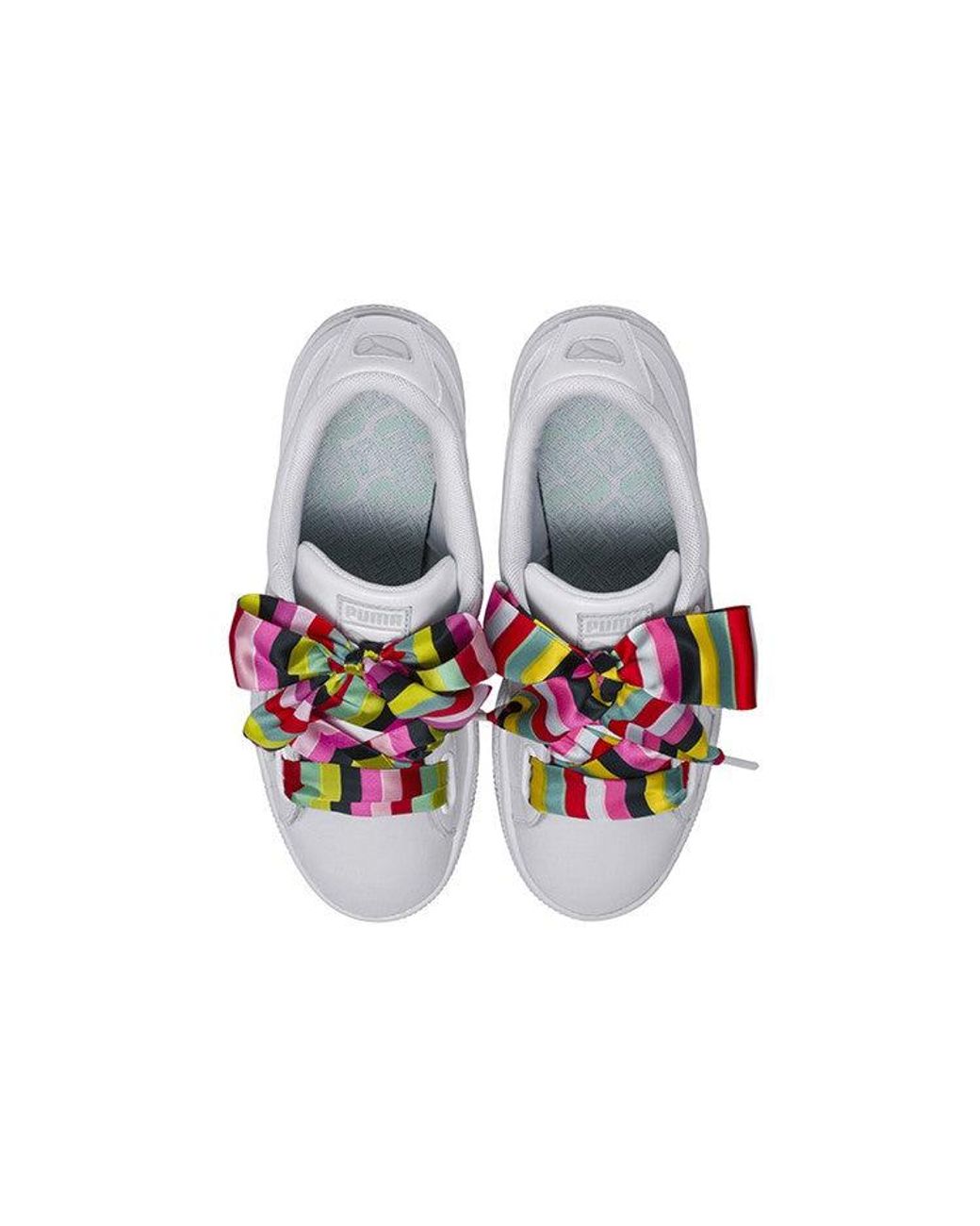 PUMA White (Wmns) Basket Heart 'Generation Hustle'