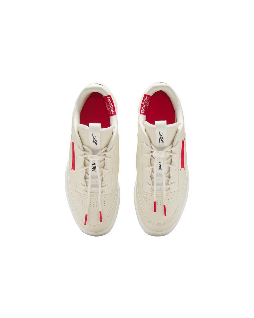 Reebok White Club C 85 Vegan X Milk Makeup 'Equipment Room' for men