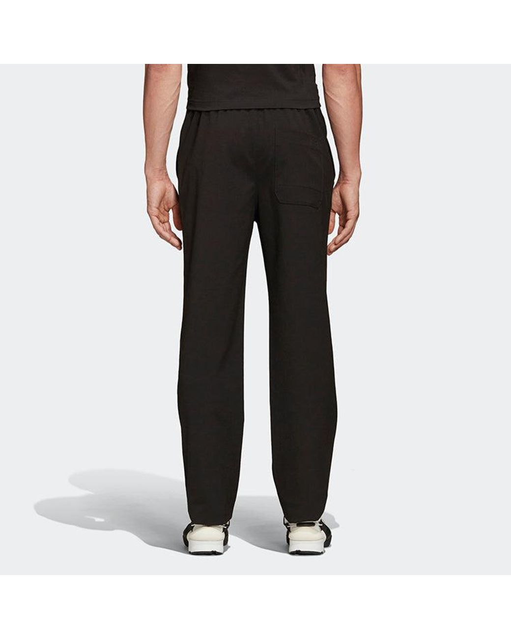 Adidas Black Y-3 Classic Refined Wool Stretch Slim Pants for men