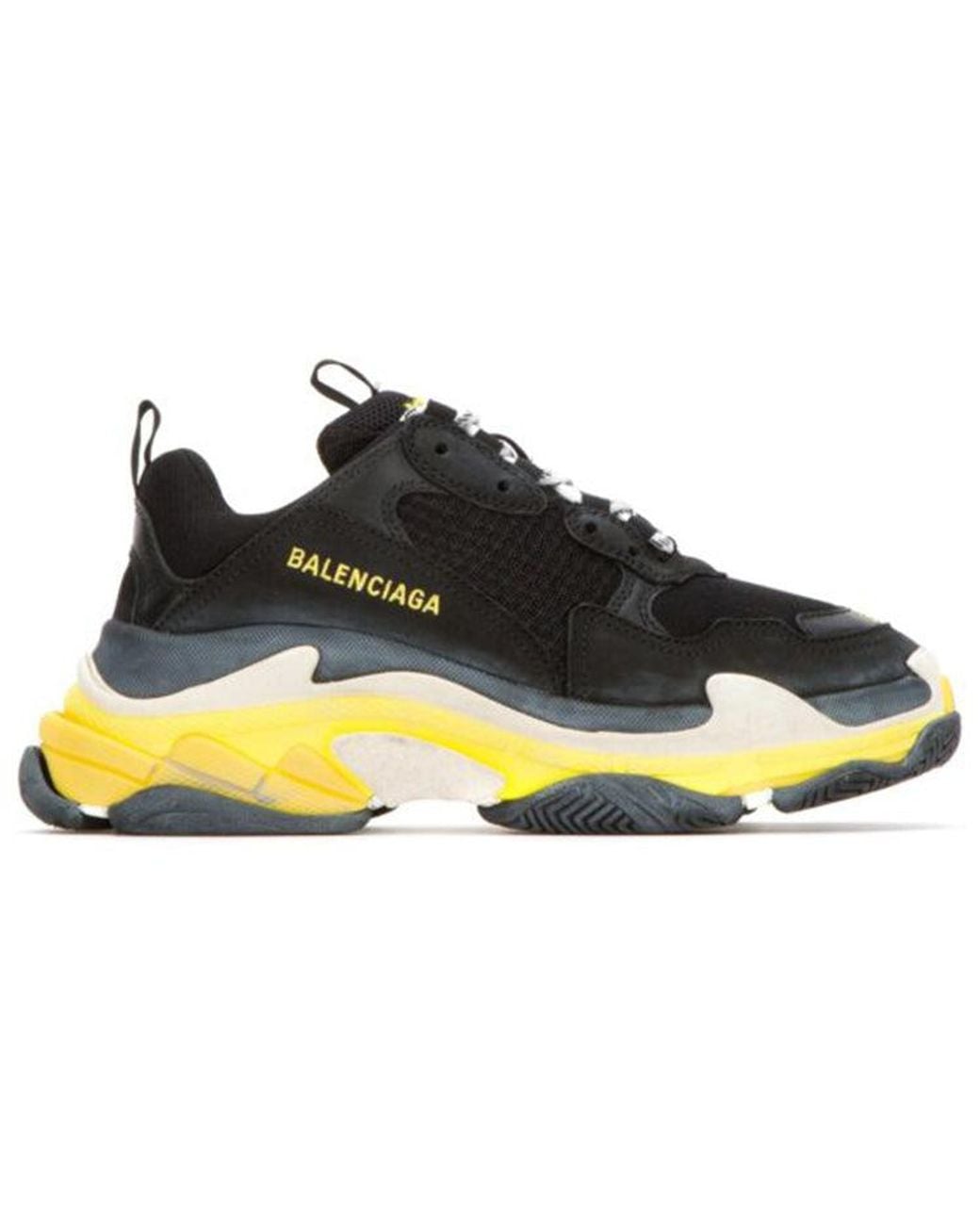 Balenciaga Yellow (Wmns) Triple S Daddy Shoes
