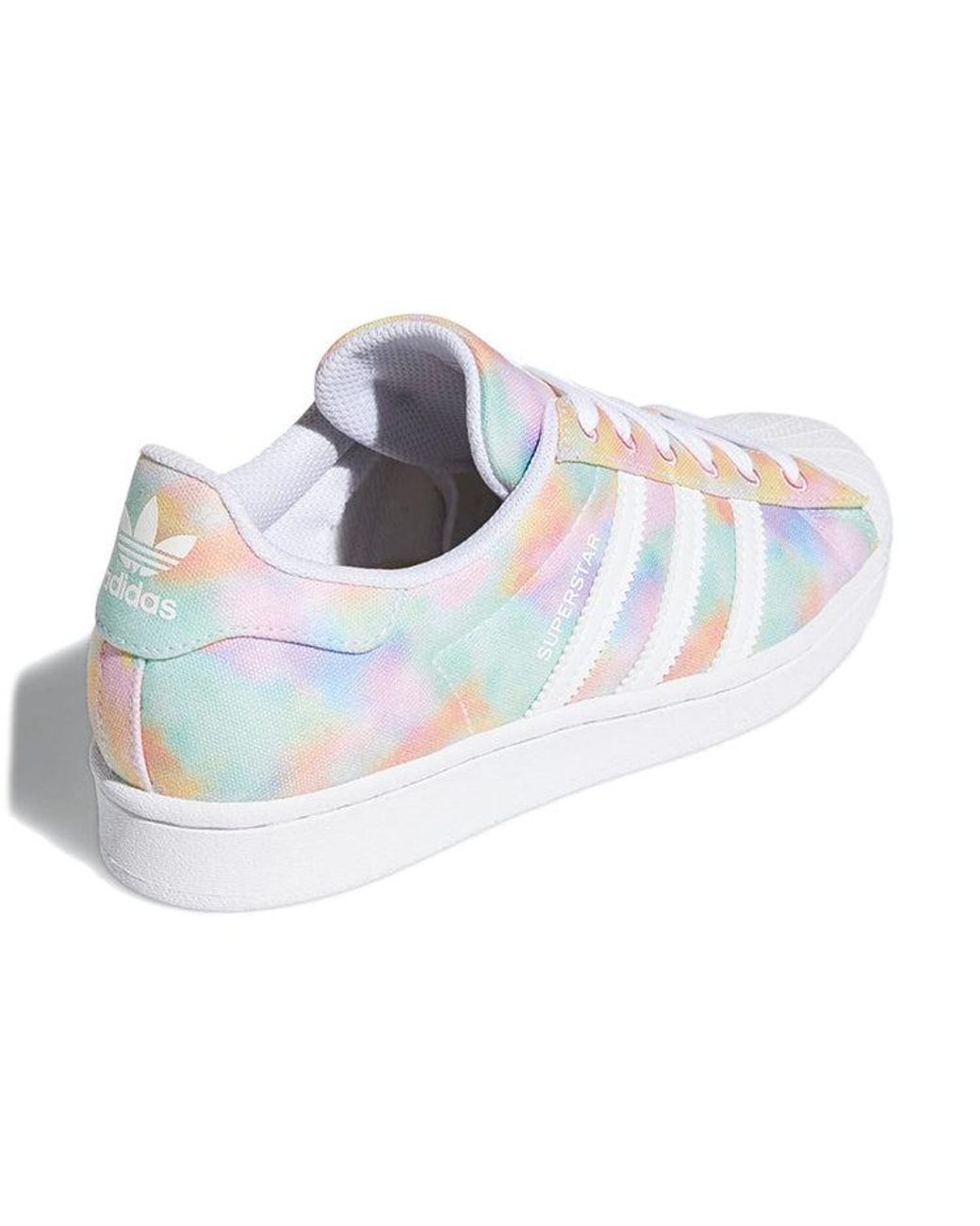Adidas White (Wmns) Superstar 'Tie-Dye'