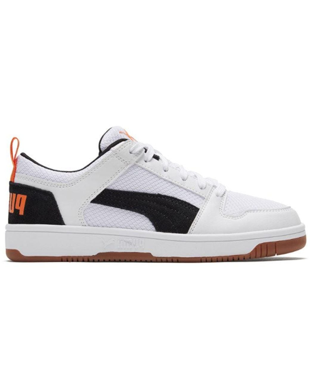 PUMA White Rebound Layup Lo for men