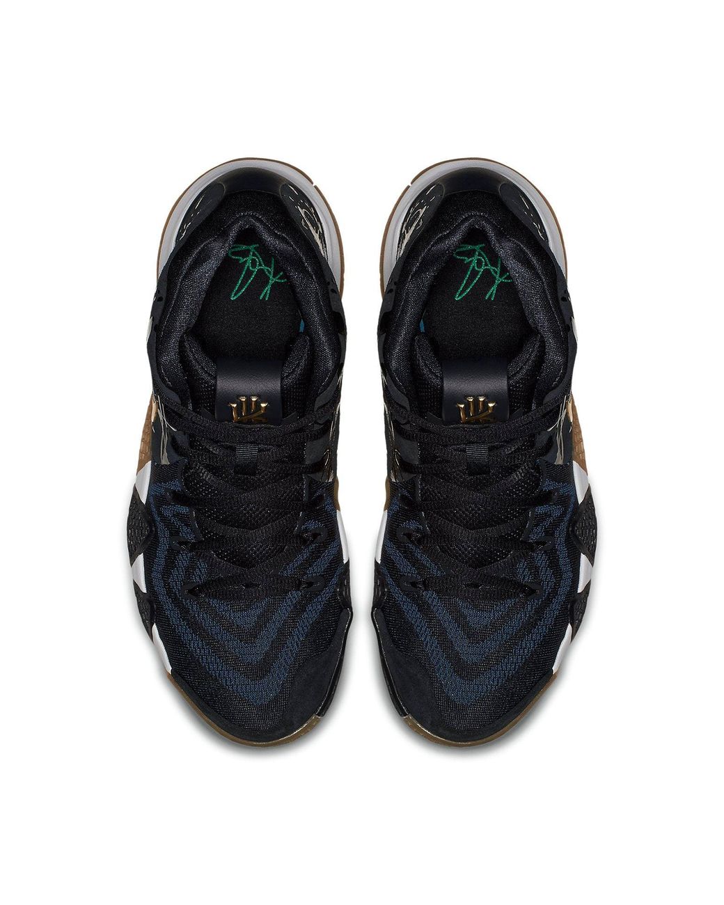 Nike Black Kyrie 4 'Pitch' for men