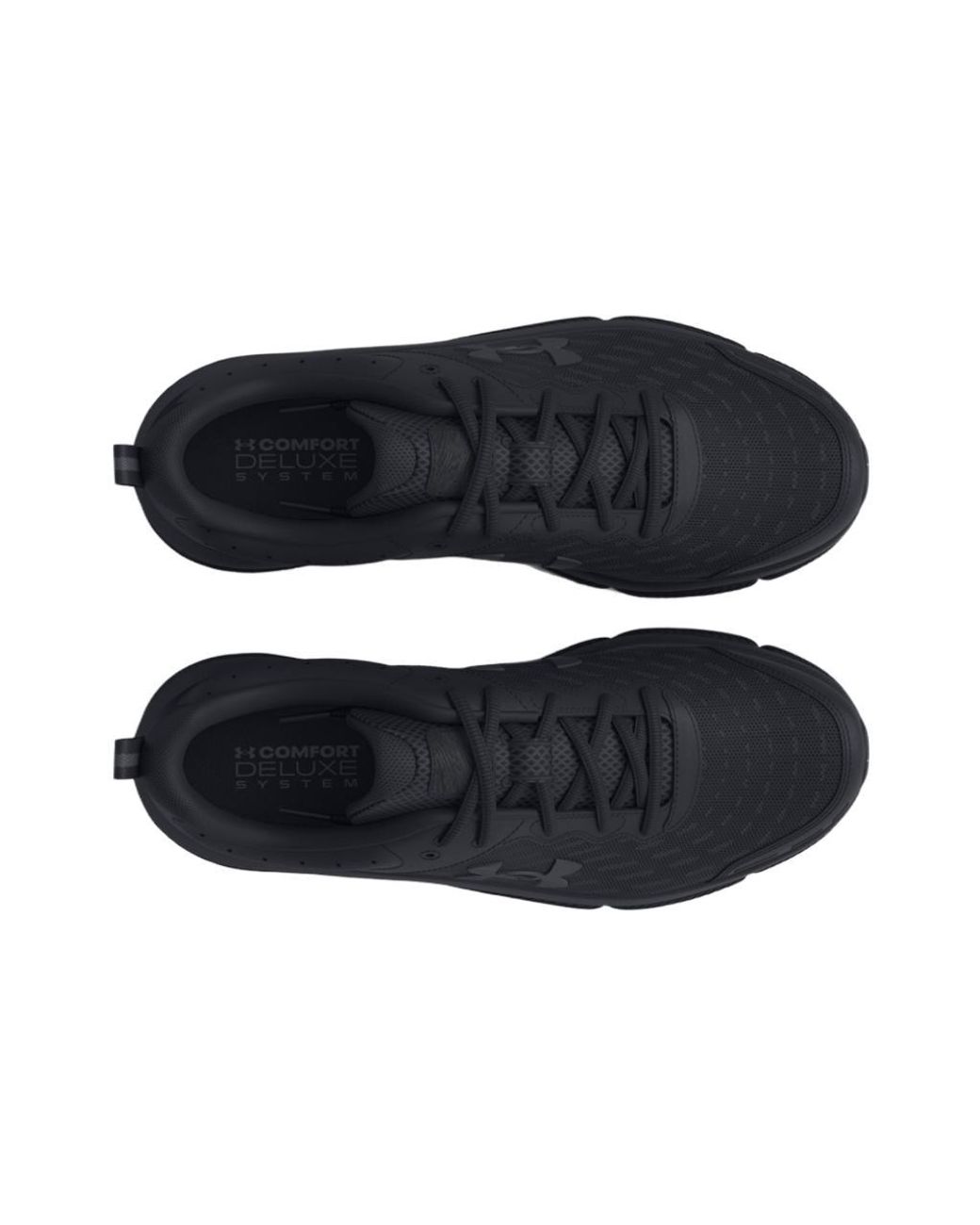 Under Armour Black Charged Assert 10 D Running Shoe,