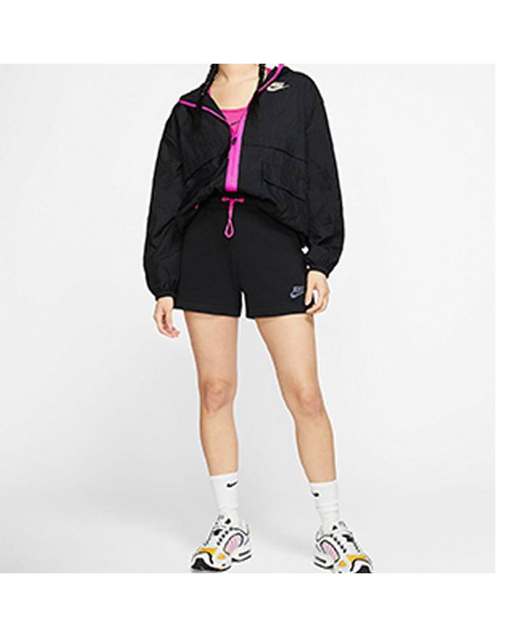 Nike Blue (Wmns) As W Sportswear Icn Clsh Jkt Jacket Wvn