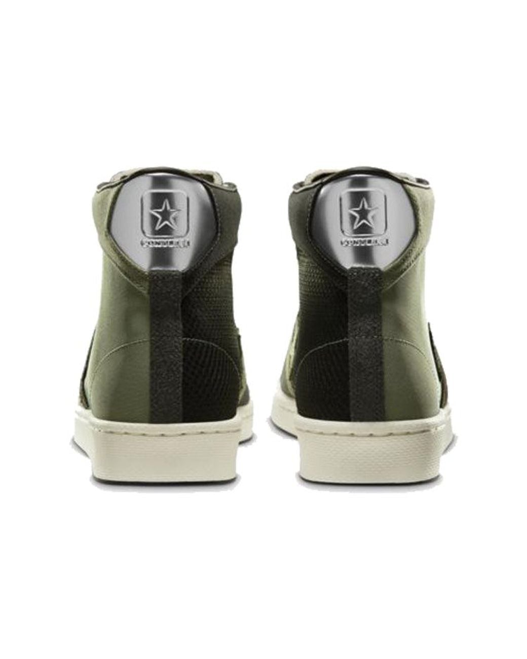 Converse Green Pro Leather Mid History Month' for men