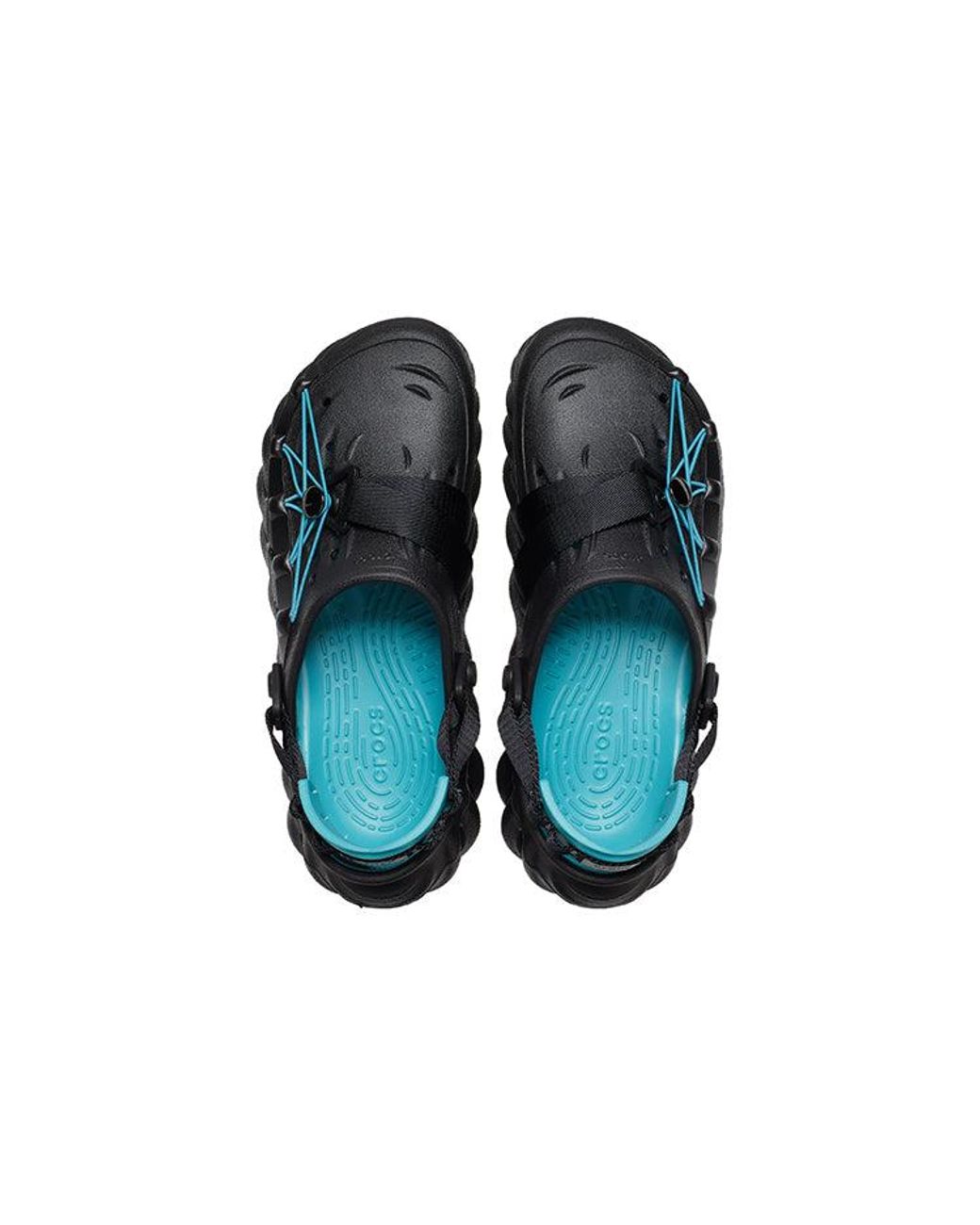 CROCSTM Black Echo Reflective Laces Clog for men