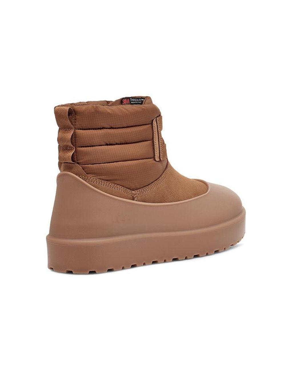 Ugg Brown Classic Mini Lace-Up Weather Boot 'Chestnut' for men
