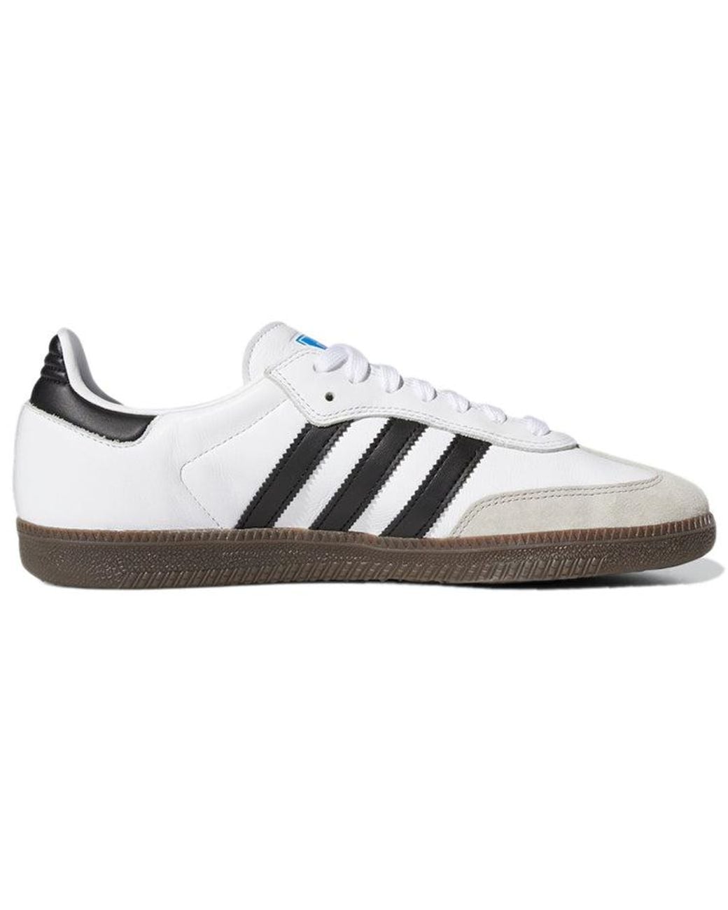 Adidas White Samba Adv Gum' for men