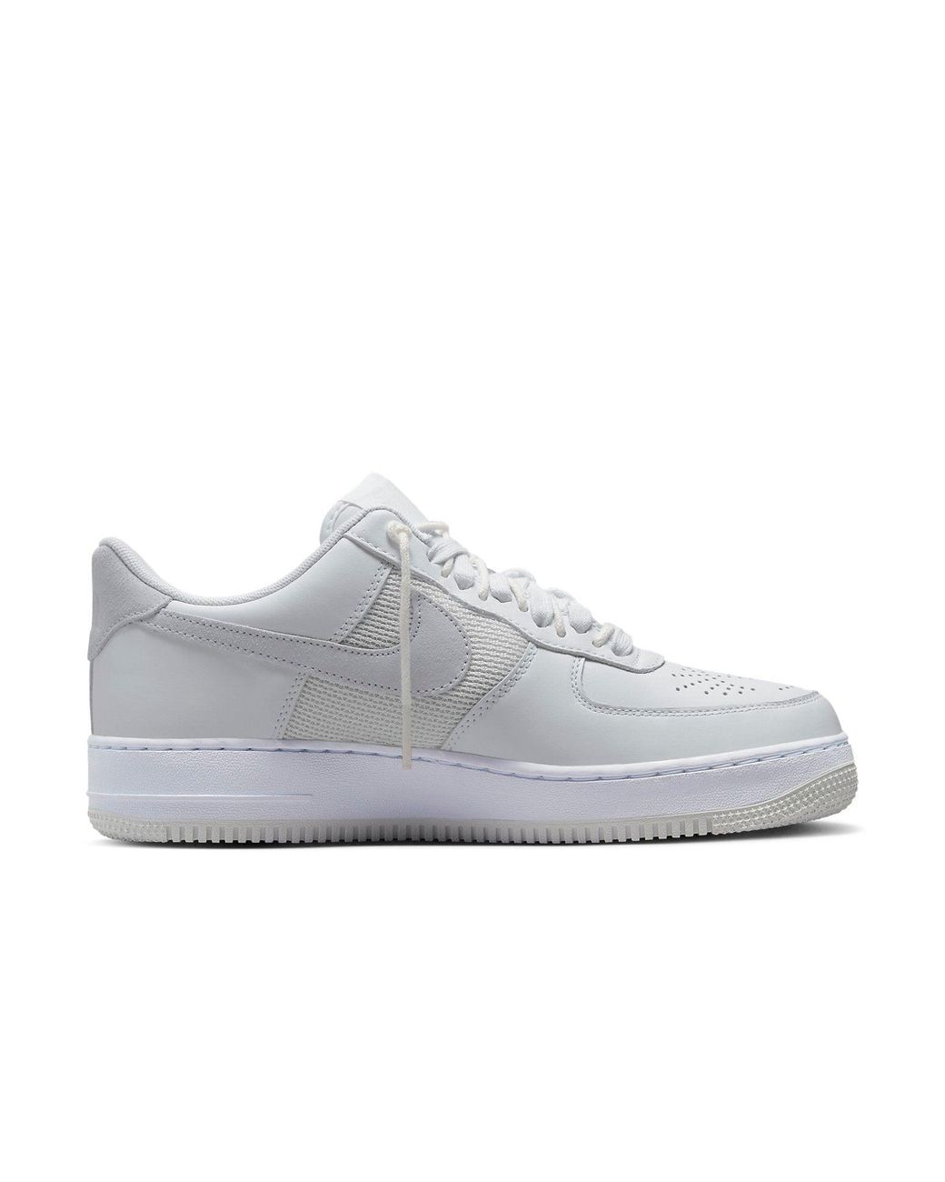 Nike White X Slam Jam Air Force 1 Low 'Triple' for men