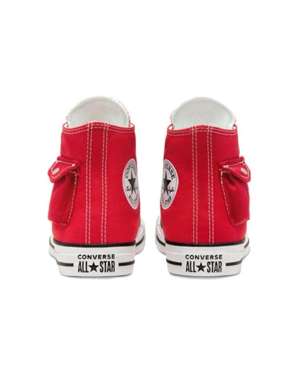 Converse Red New Chuck Taylor All Star Side Pocket for men