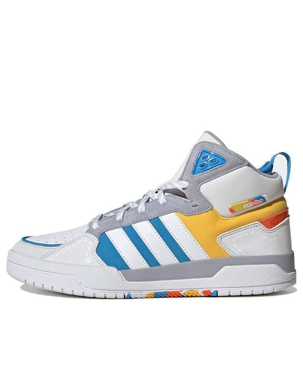 Adidas Blue (Wmns) Neo 100Db Mid Basketball Shoes 'Multi-Color'