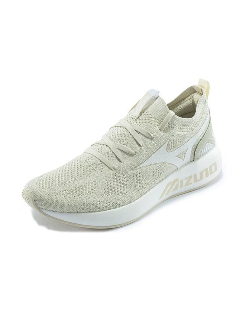 Mizuno White Pi Knit Low Top for men