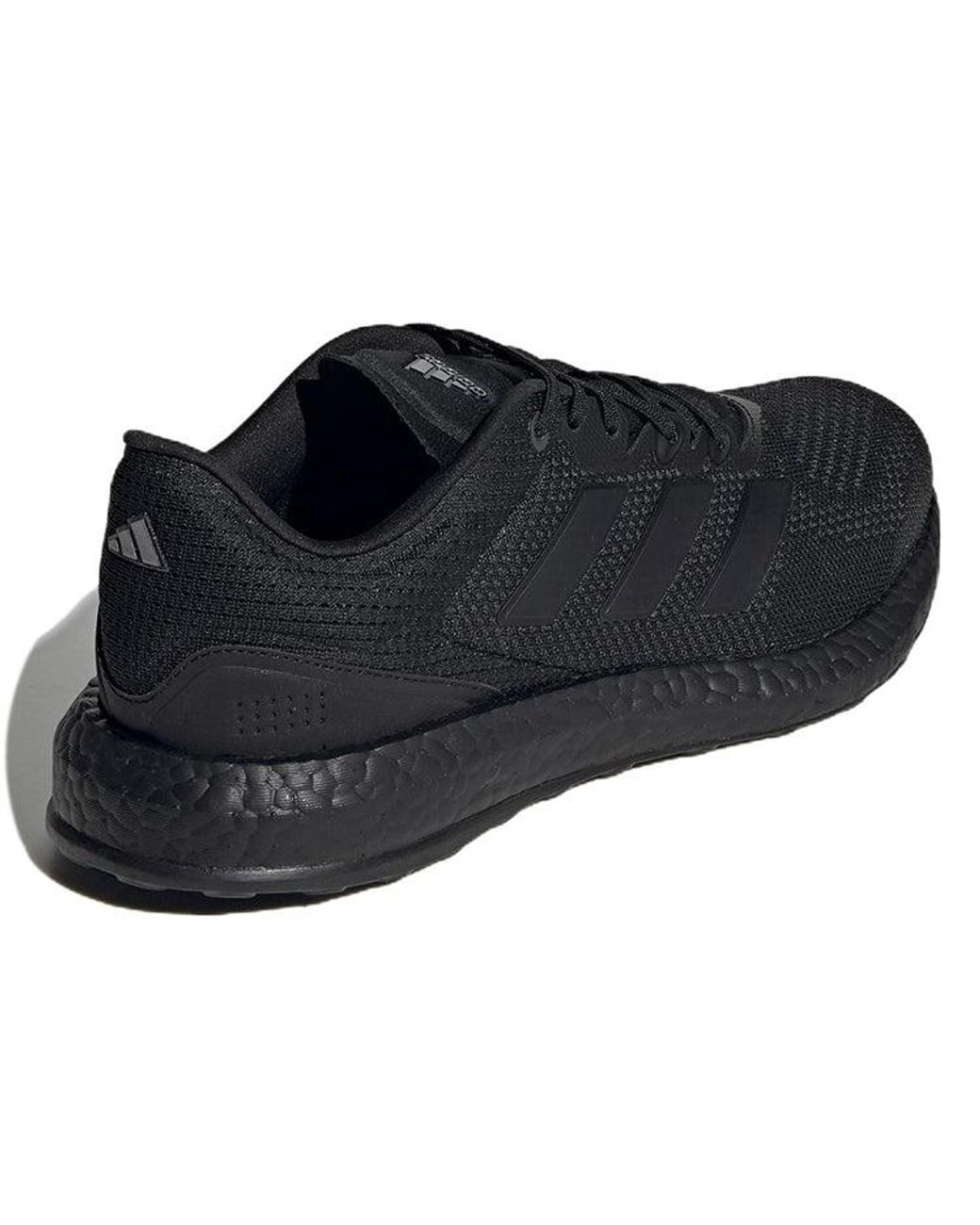 Adidas Black Pureboost Q2 Low Tops Breathable for men