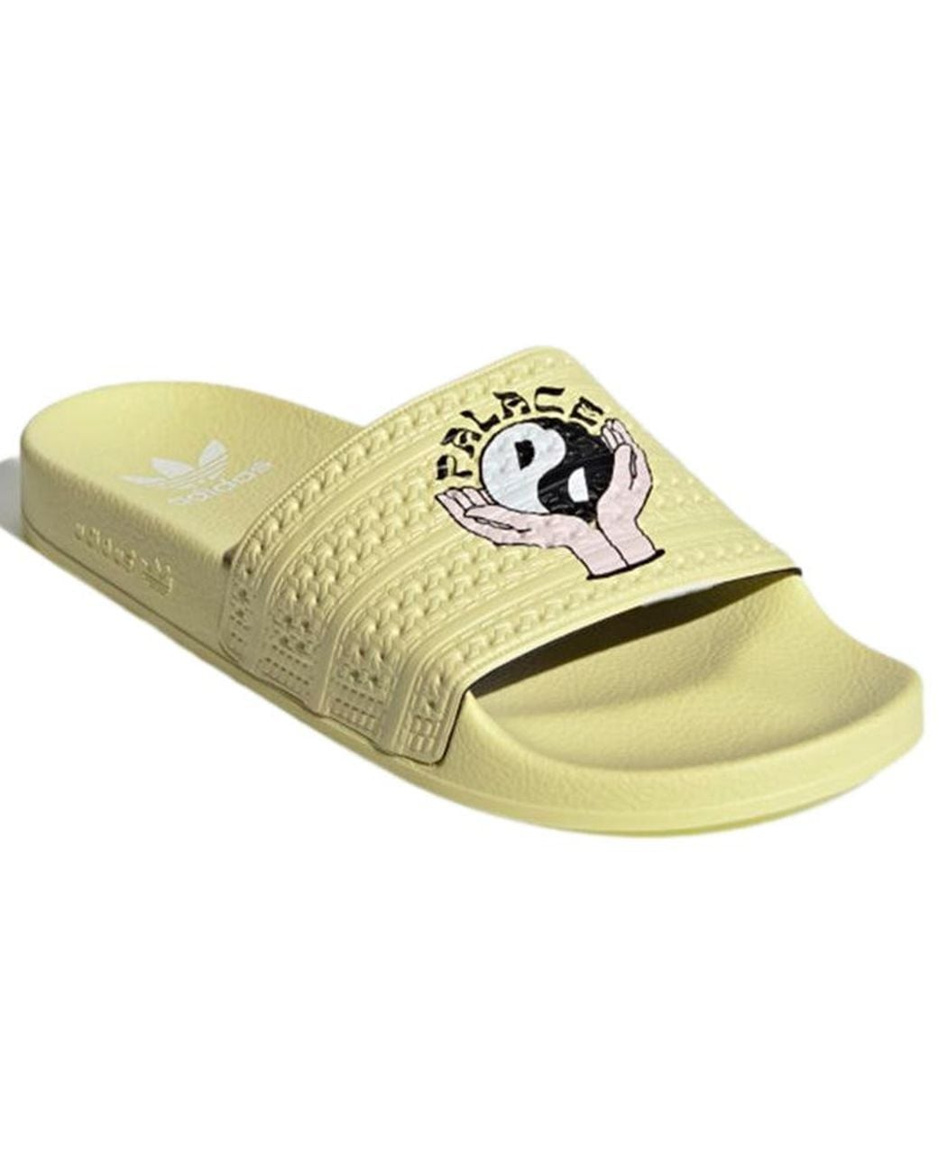 Adidas Yellow Palace X Slides 'Wellness' for men
