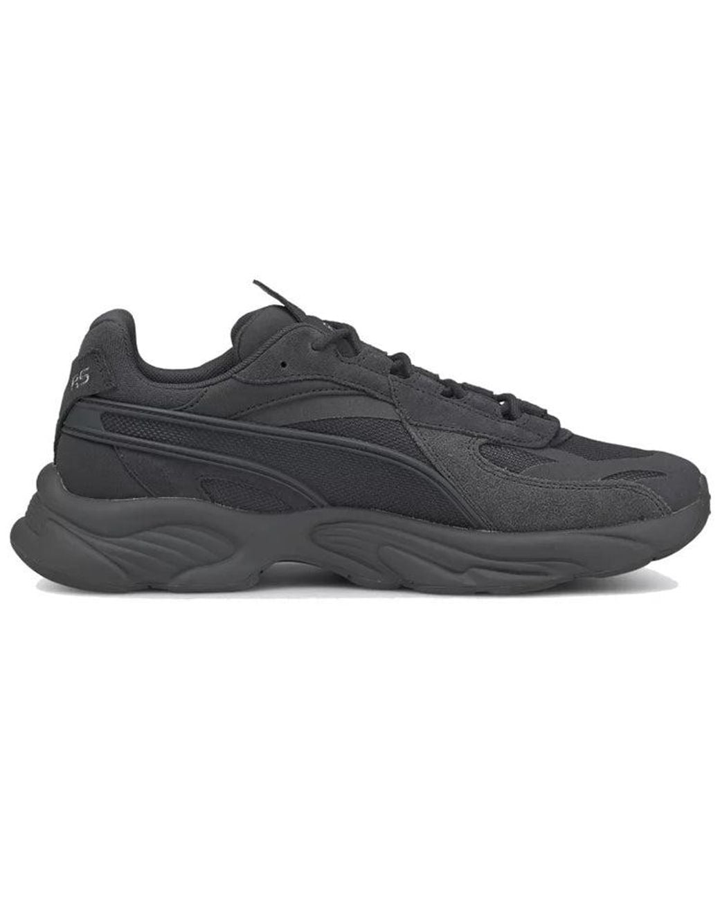 PUMA Black Rs-Connect Mono Clunky Shoes for men