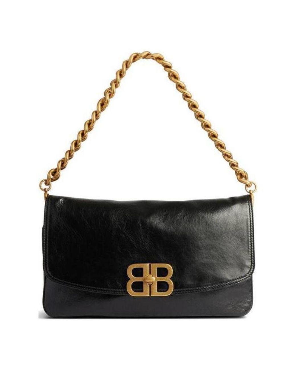 Balenciaga Black (Wmns) Bb Soft Medium Flap Bag
