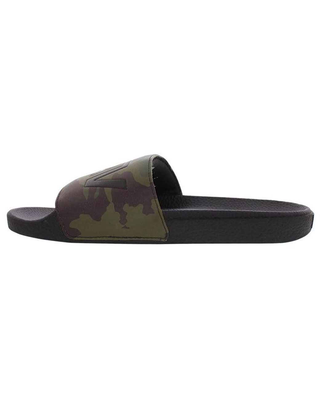 Vans Black Slide-On Minimalistic Casual Slippers for men