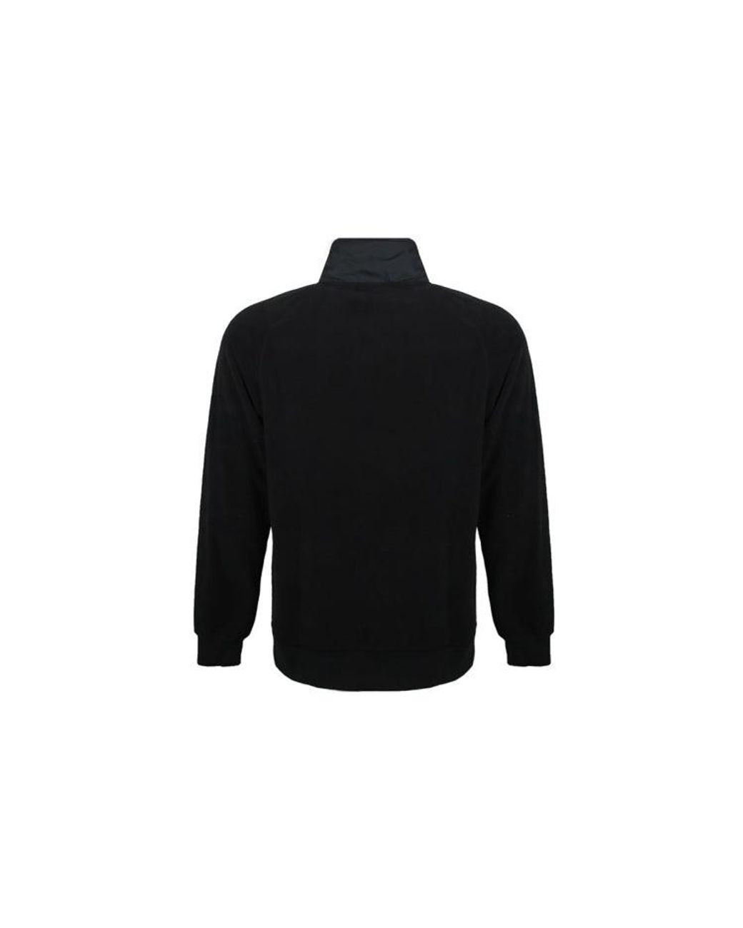 Nike Black Half Zipper Stand Collar Sports Pullover for men