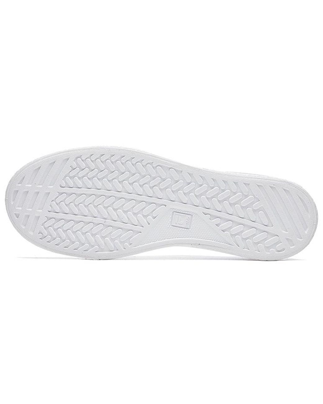 Fila White Canvas Shoes for men
