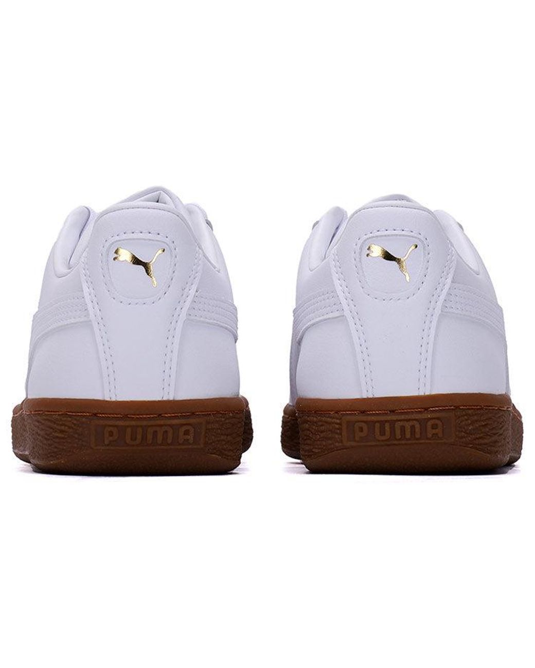 PUMA White Basket 21 Gum' for men