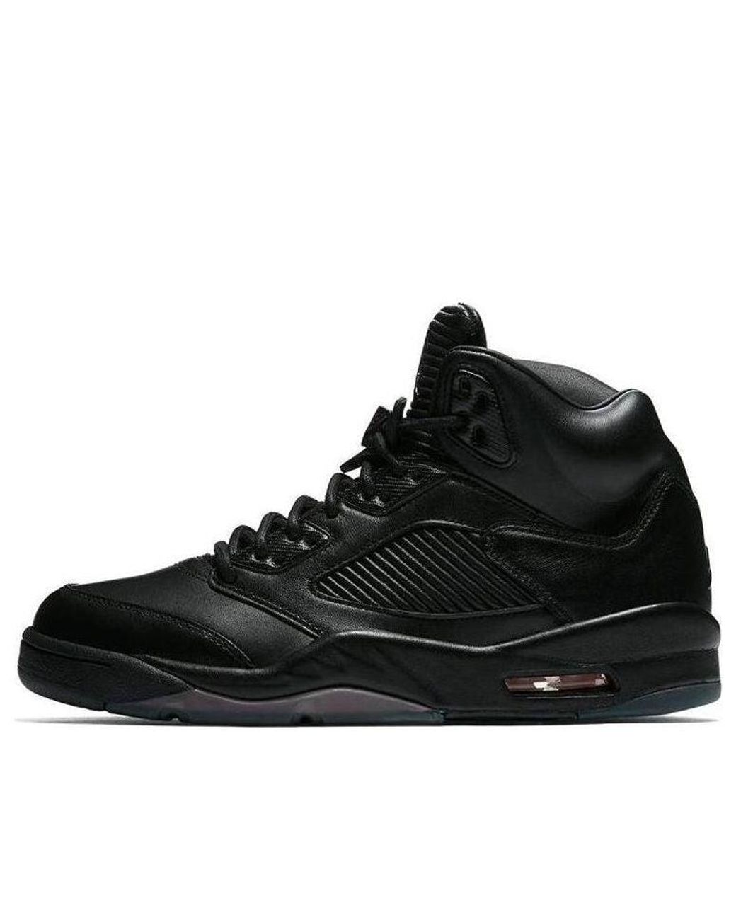 Nike Black 5 Retro Premium 'Triple' for men