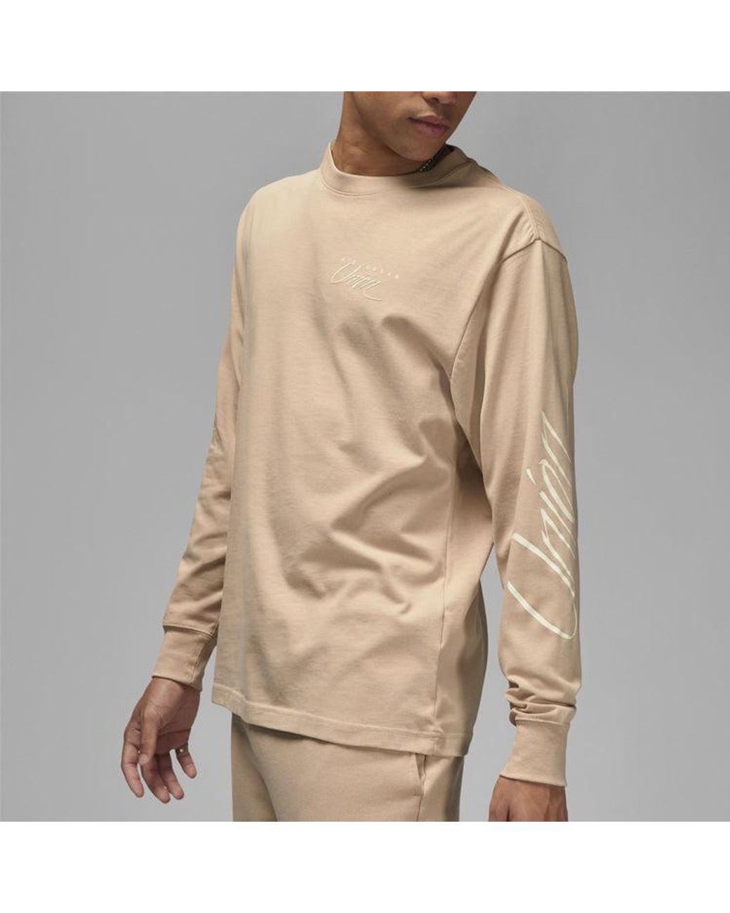 Nike Natural Long-Sleeve Tee X Union 'Bio' for men