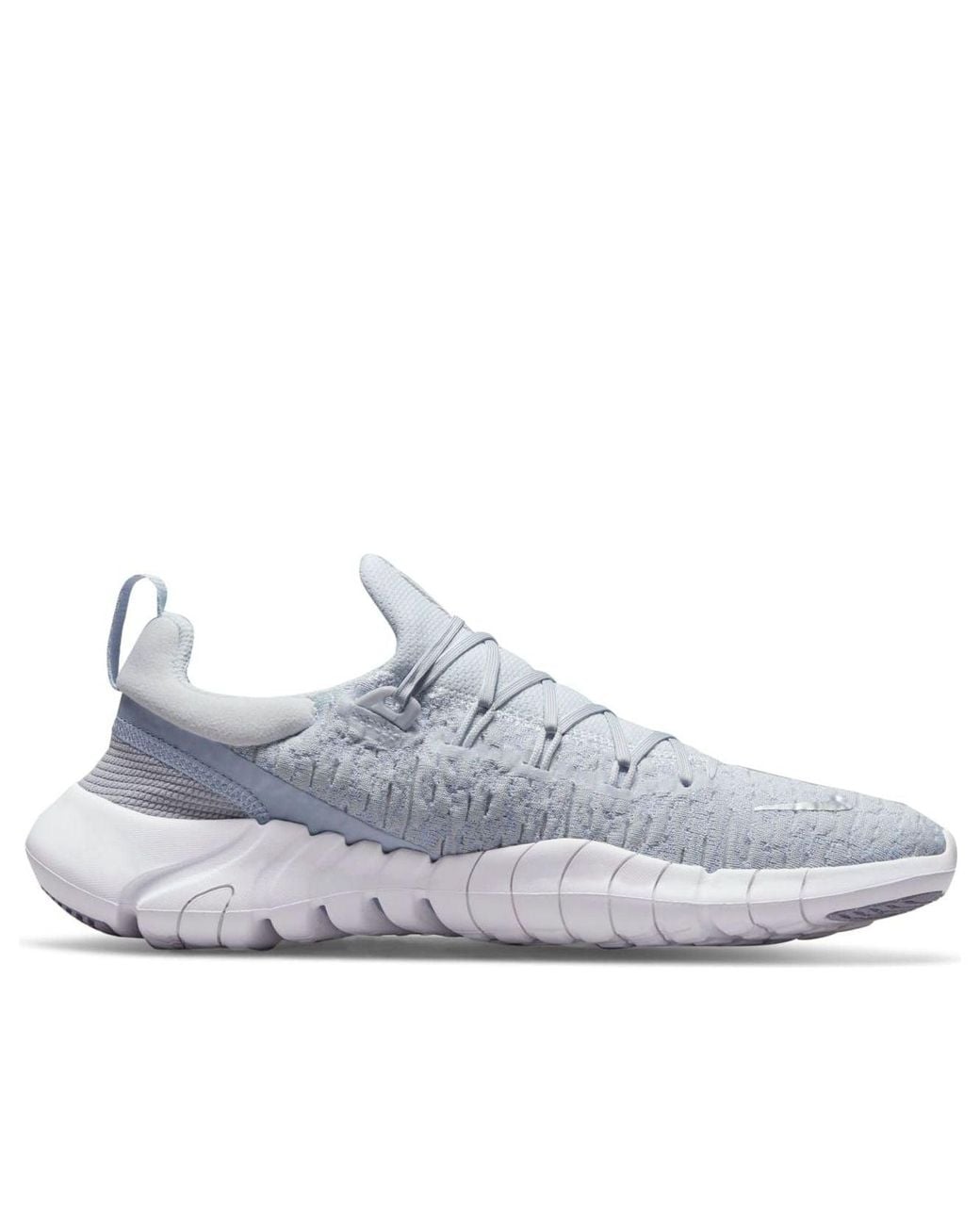 Nike White (Wmns) Free Run .0 'Pure Platinum Metallic'