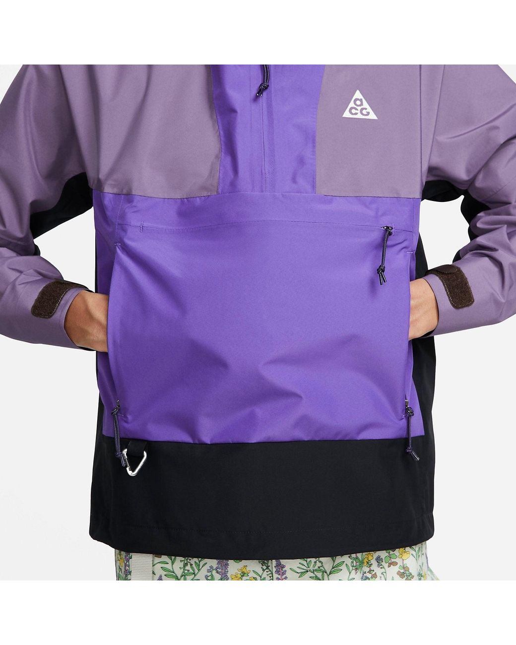 Nike Purple (Wmns) Acg Storm-Fit Adv Cascade Rain Jacket Asia Sizing 'Canyon'