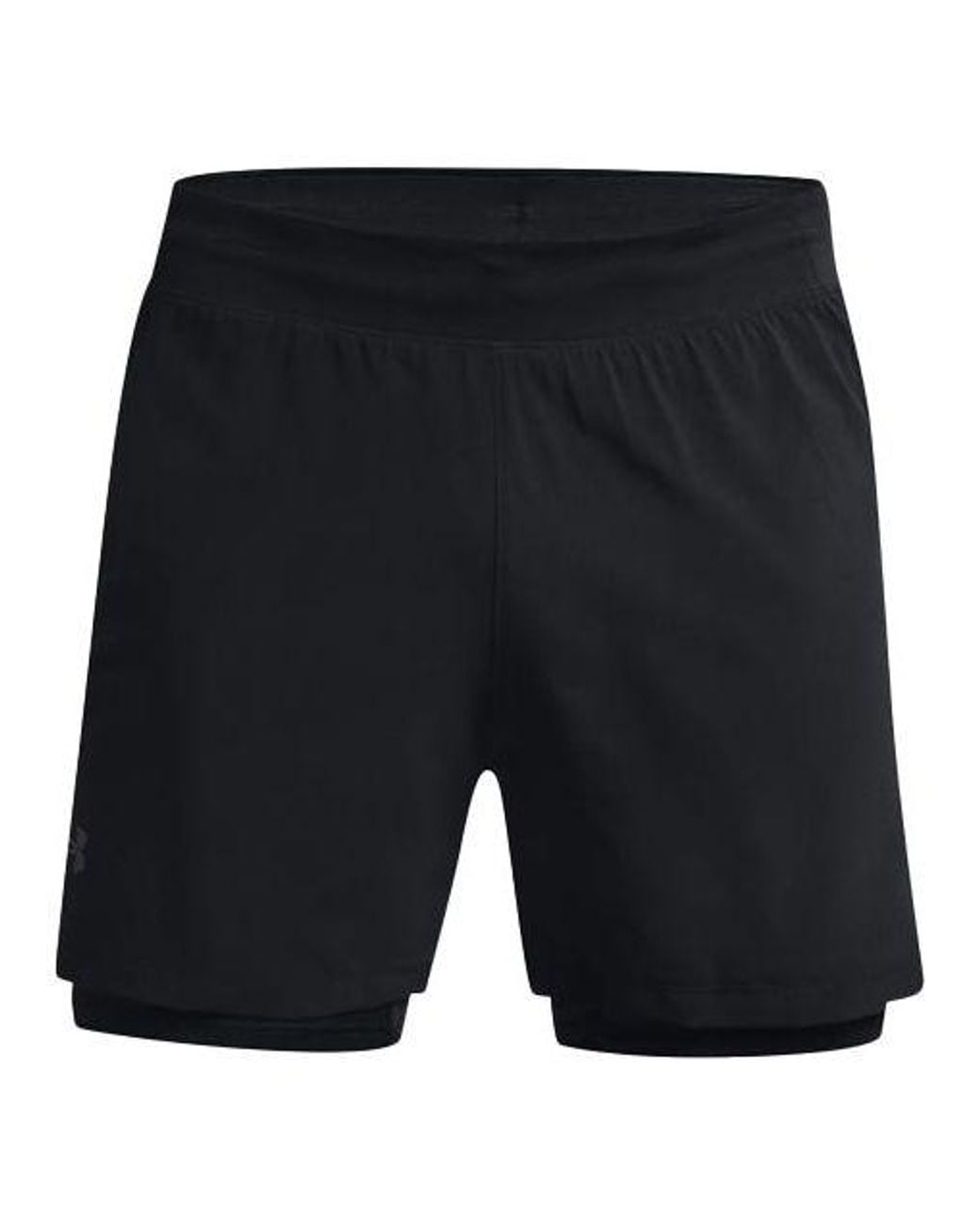 Under Armour Blue Iso-Chill Run 2N1 Shorts for men