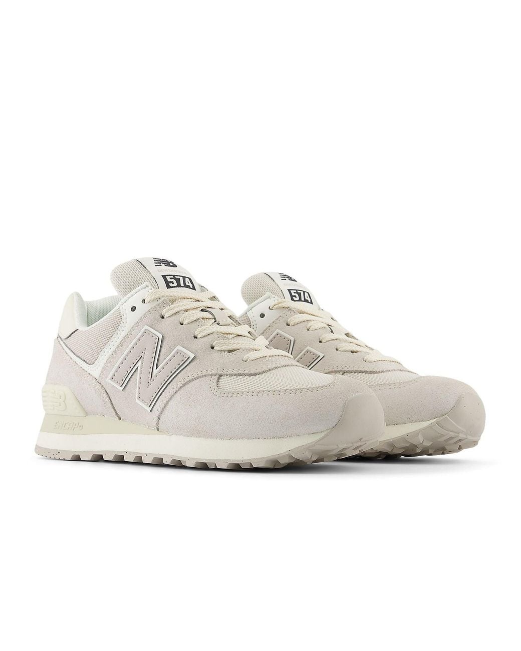 New Balance White (Wmns) 574 'Moonbeam Moonrock'