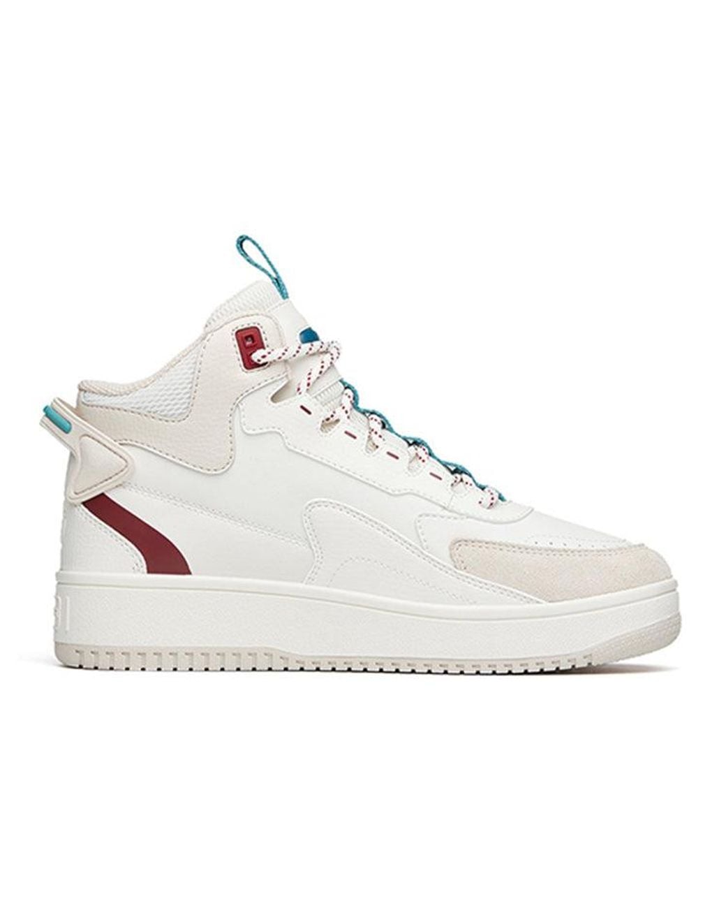 Anta White (Wmns) Fashion Series Sneakers High 'Light'