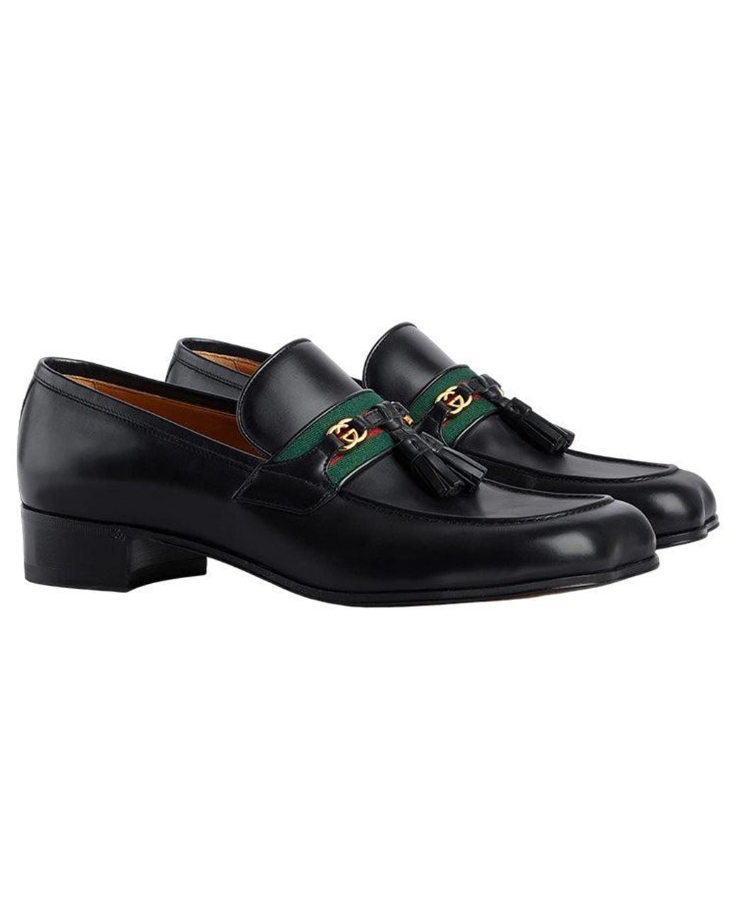 Gucci Black Tassel Loafers for men