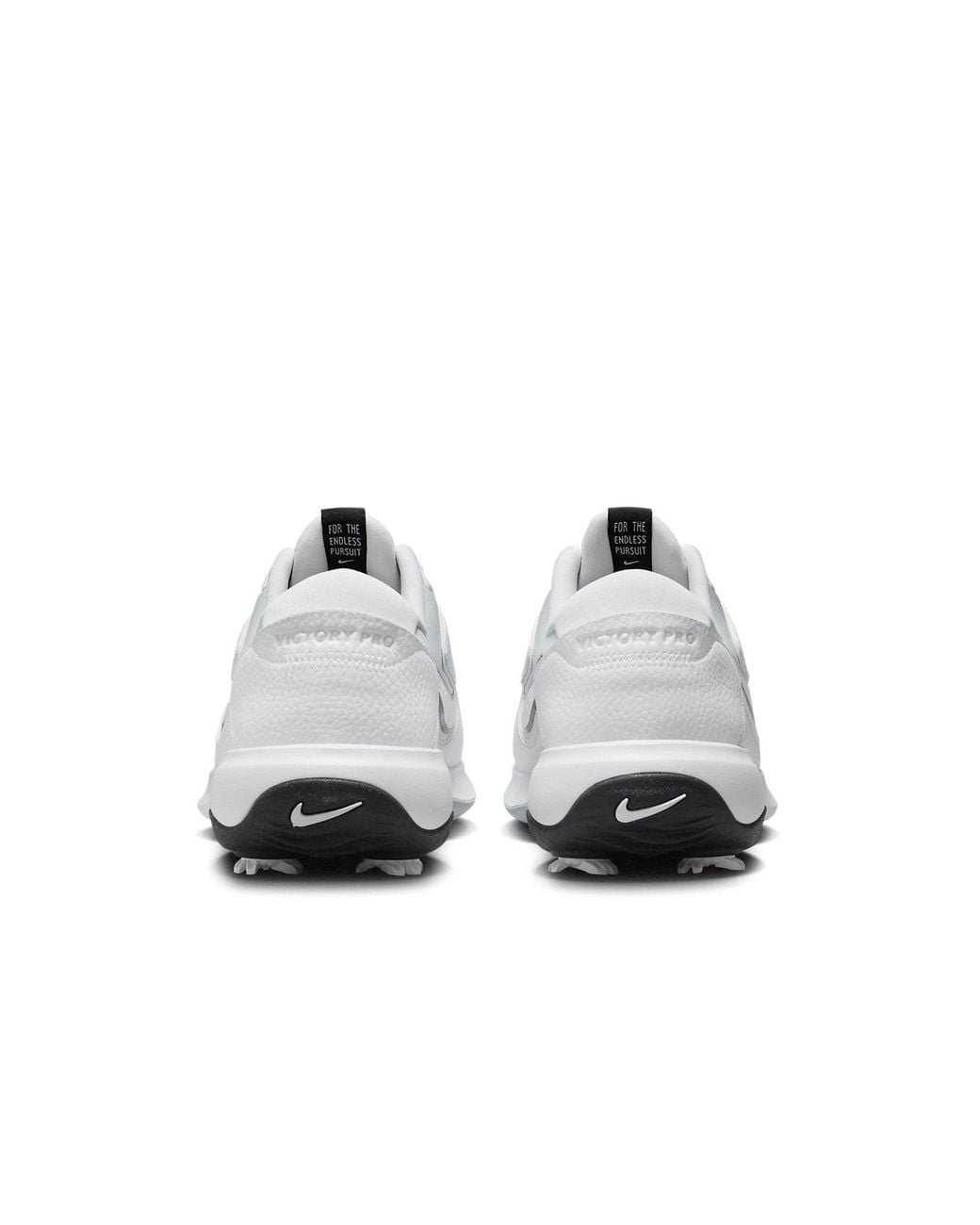 Nike White Victory Pro 3 Wide Golf Shoes for men