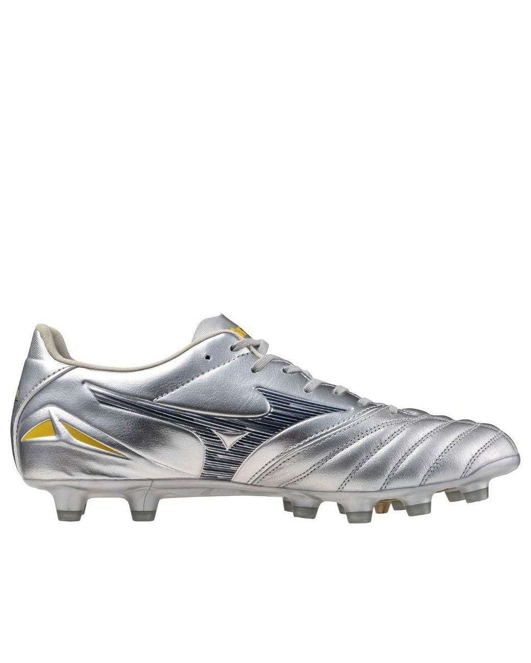 Mizuno Gray Morelia Neo 4 Pro Fg 'Platinum Pack Galaxy Cool' for men