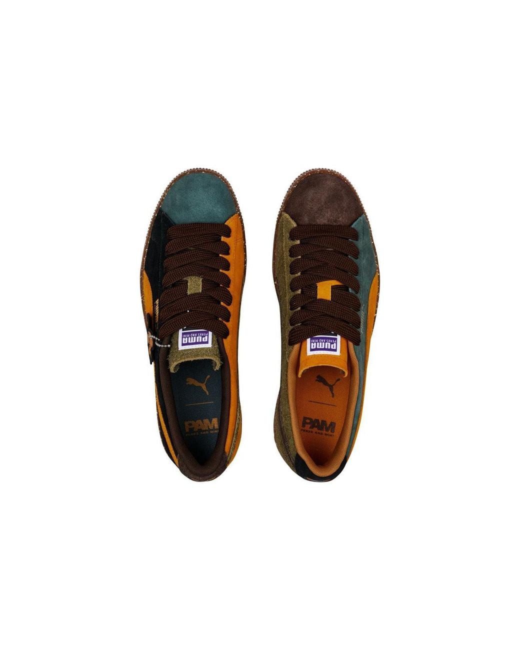 PUMA Brown Perks And Mini X Suede Vintage 'Bio/Verse' for men