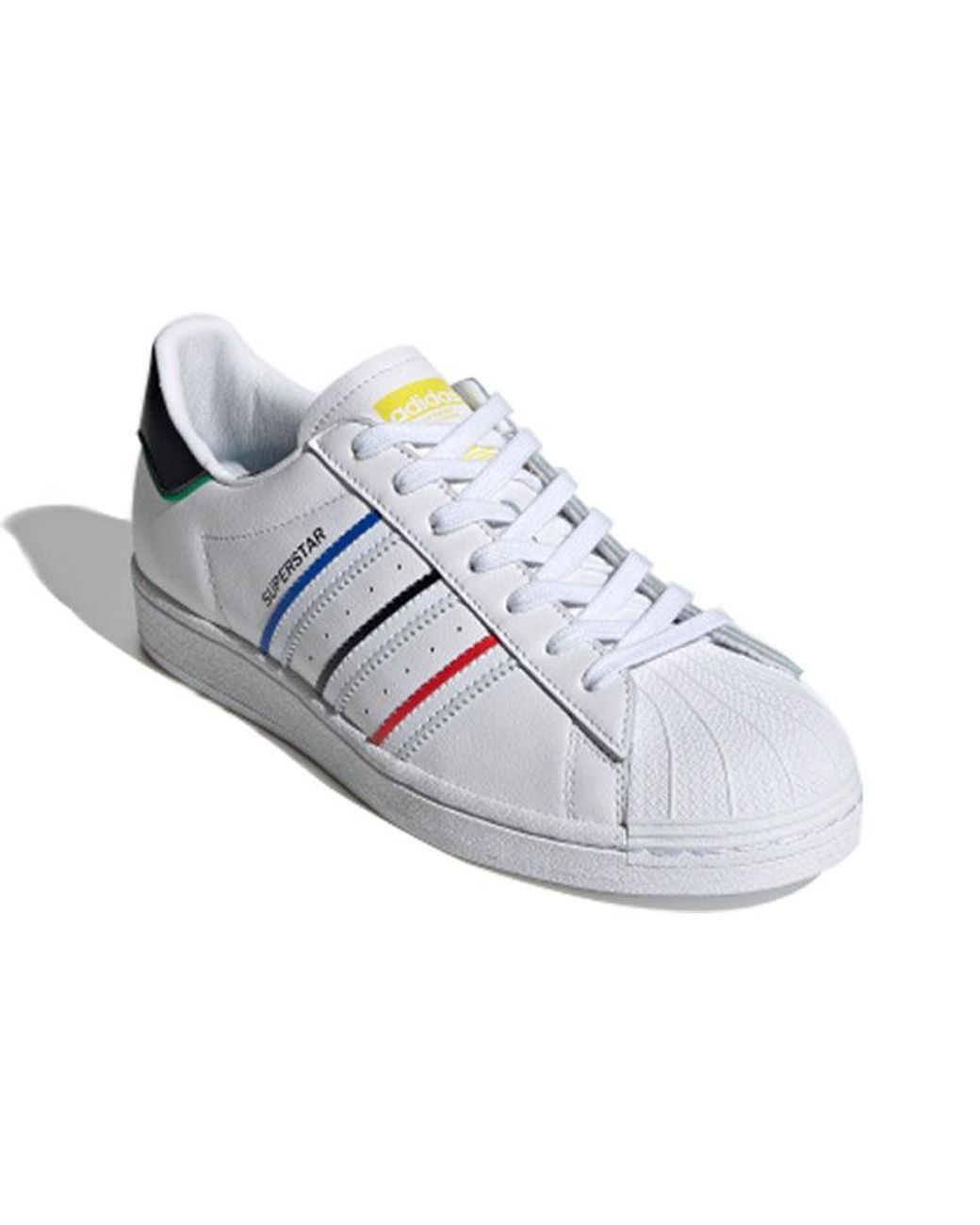 Adidas White Superstar 'Olympic Pack' for men