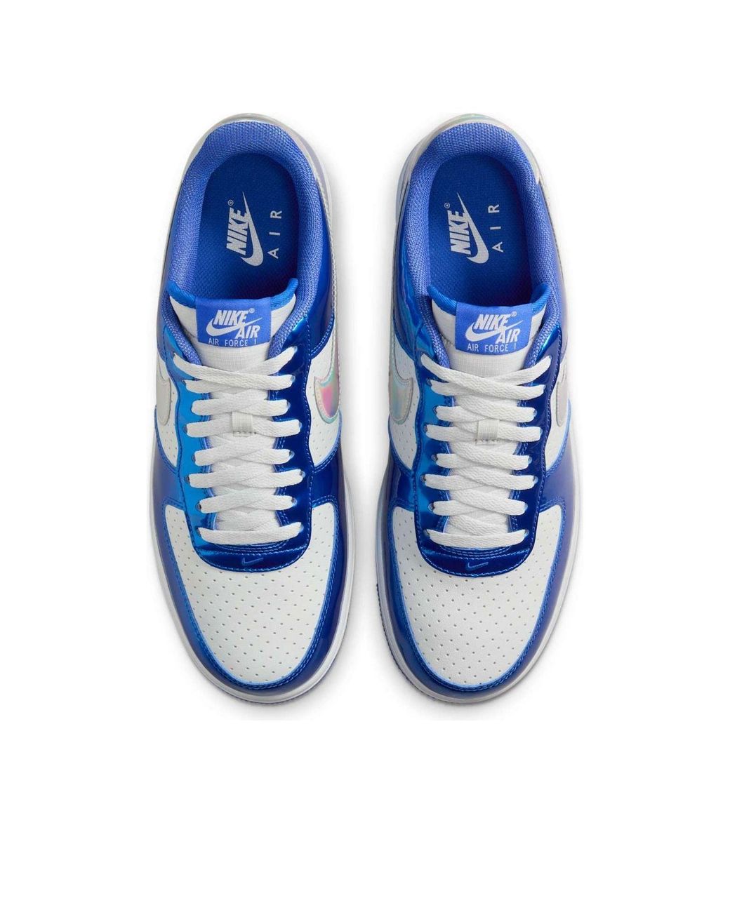 Nike Blue Air Force 1 '07 Lv8 "Light Photo Photon Dust Racer Multi-Color" Hv5751 435" for men