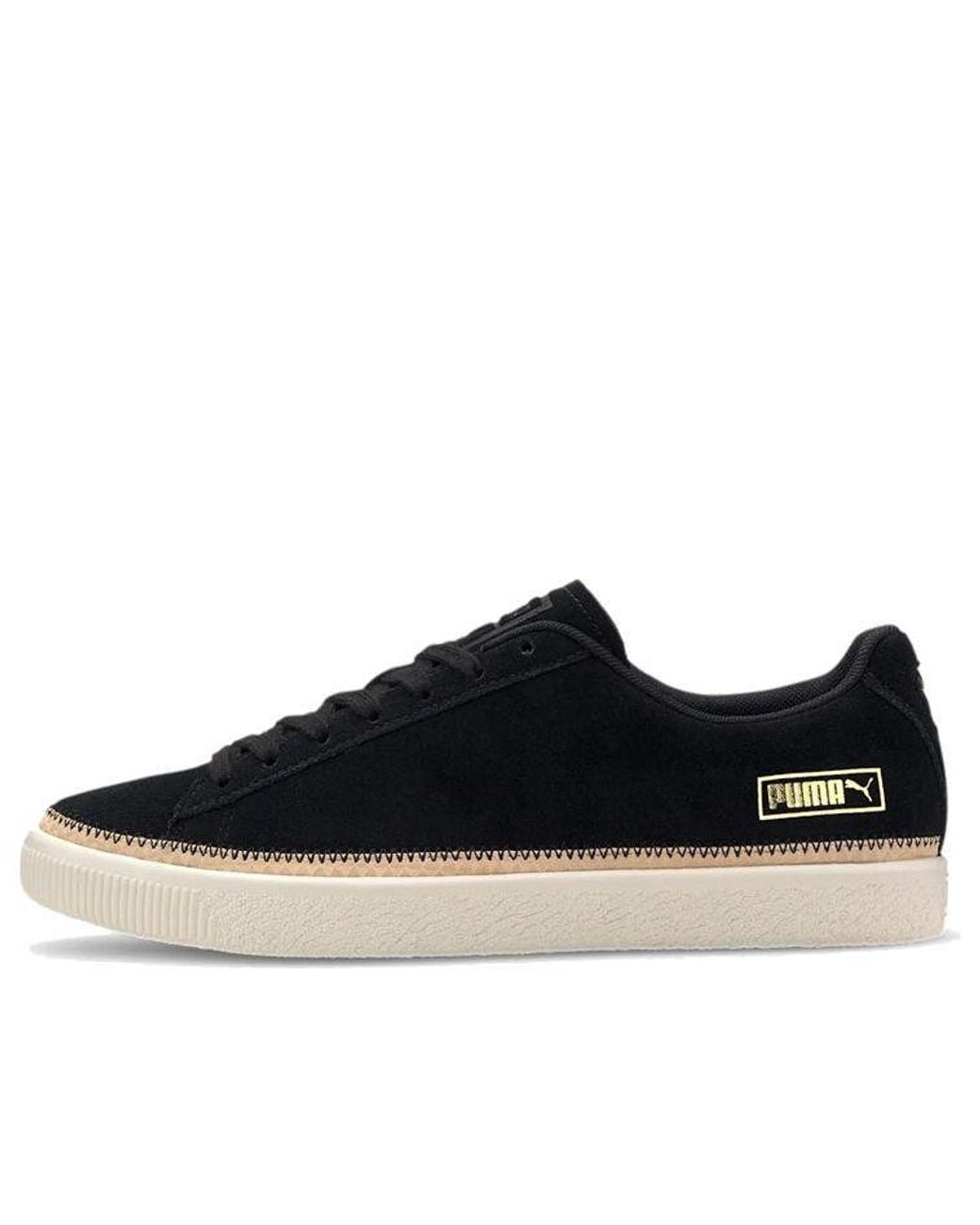 PUMA Black Suede Trim Dlx for men