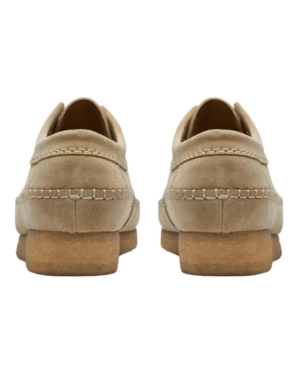 Clarks Natural Weaver Suede 'Maple' for men