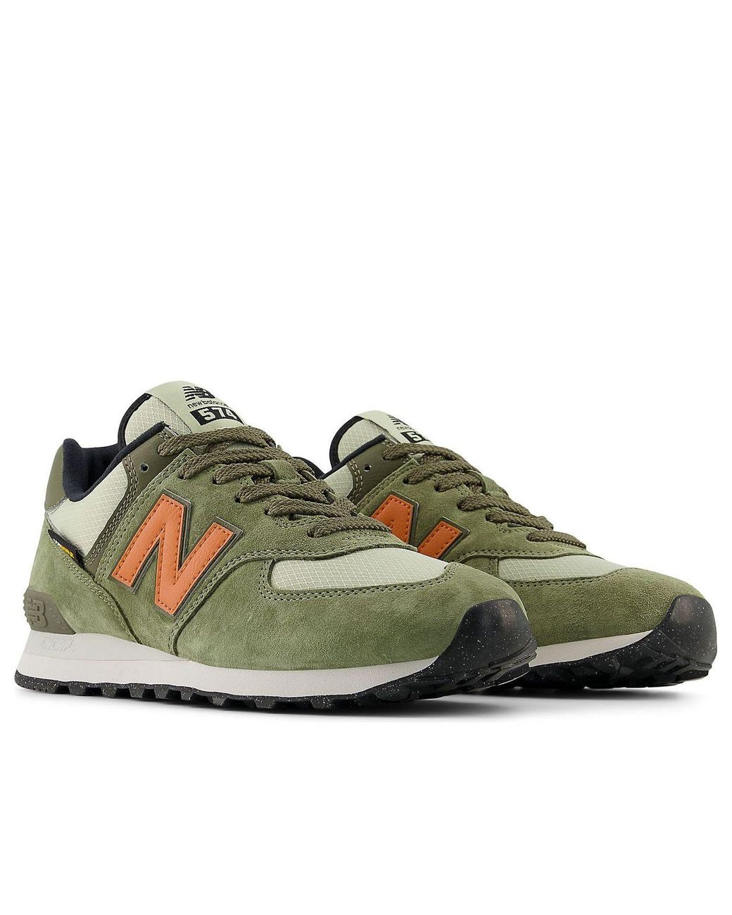 New Balance Green 574 'Cordura Dark Olivine' for men