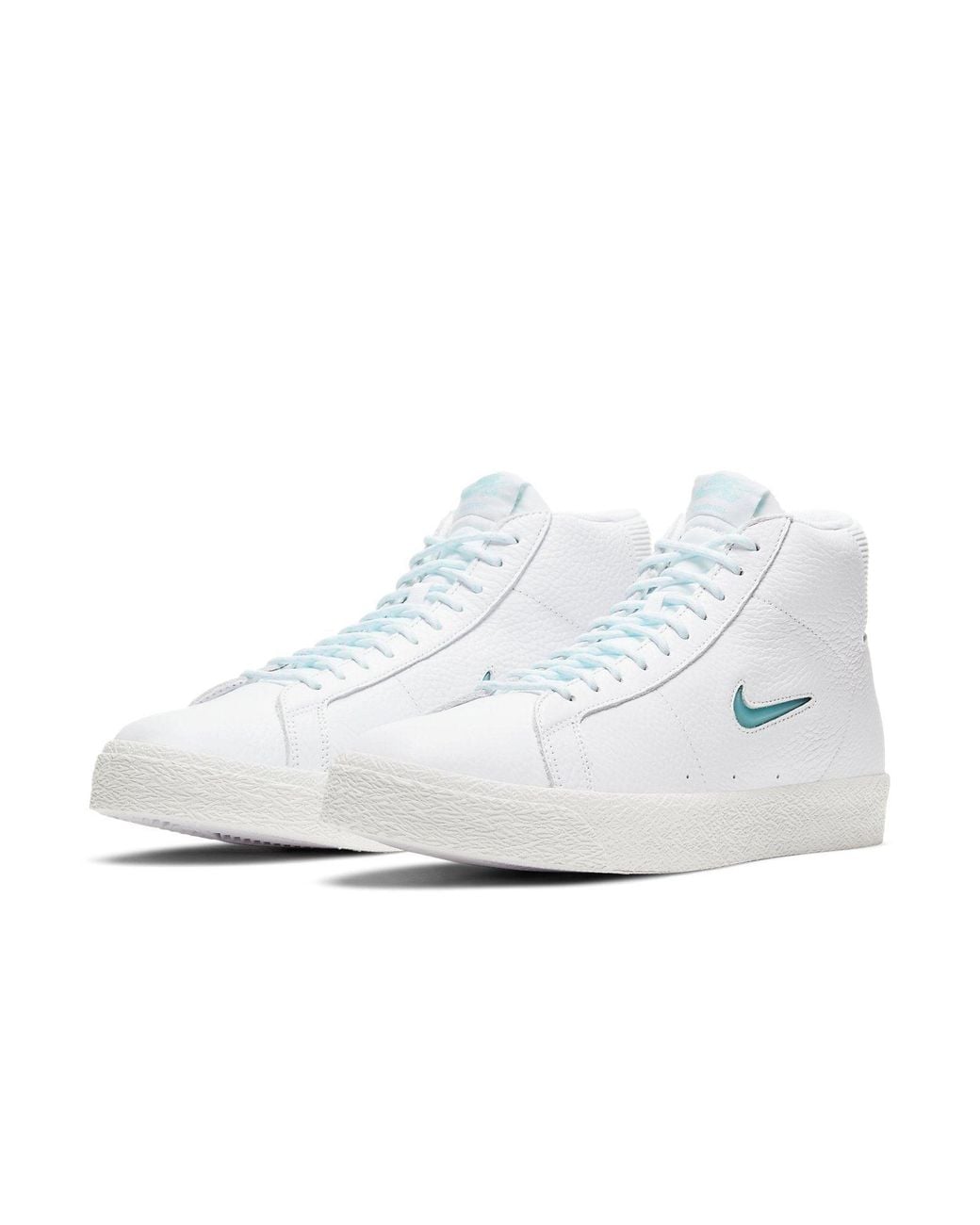 Nike White Zoom Blazer Mid Premium Sb Glacier Ice Jewel' for men