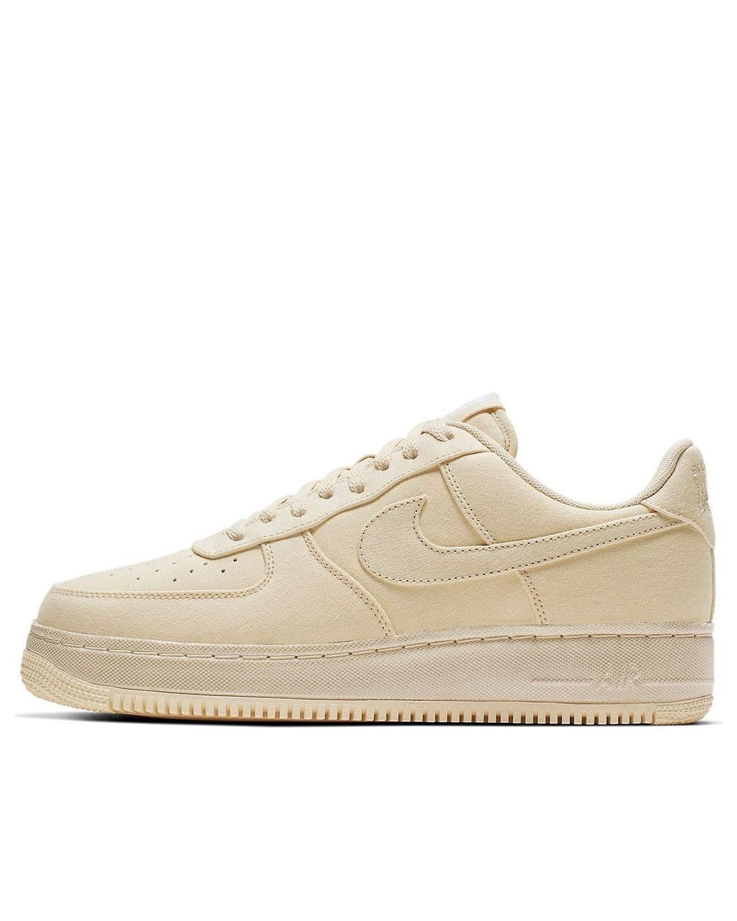 Nike Natural Air Force 1 Low Canvas for men