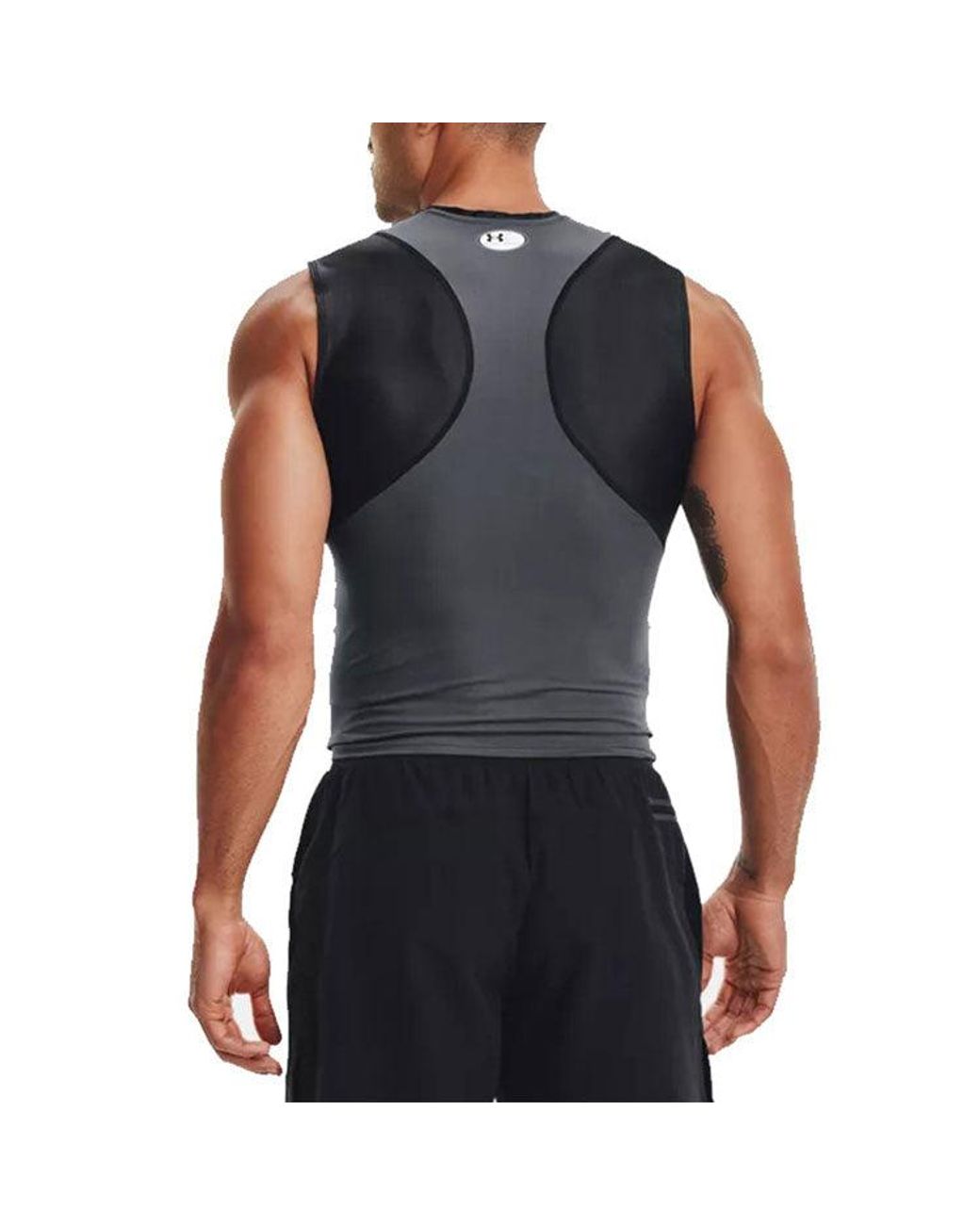 Under Armour Black Project Rock Iso-Chill Sleeveless for men