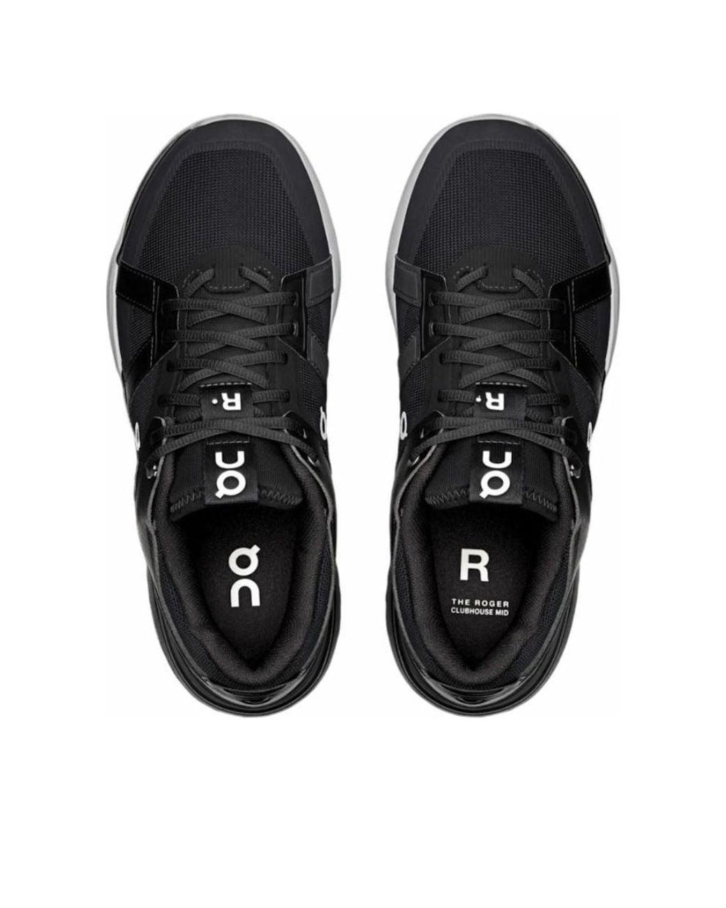 On Shoes Black The Roger Clubhouse Pro Glacier' for men