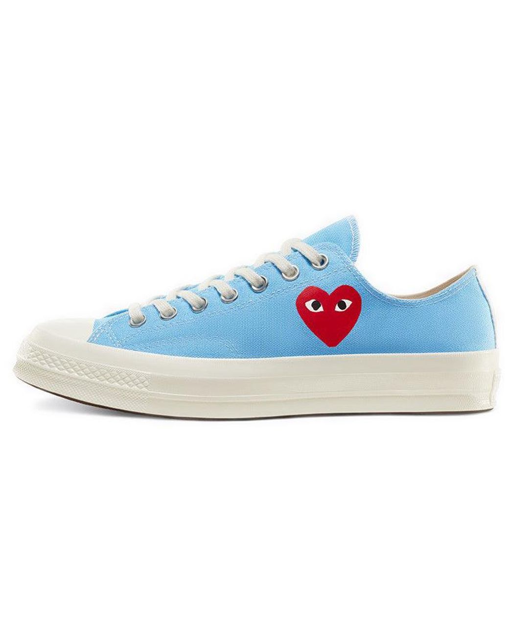 Converse Blue X Comme Des Garcons Play Chuck 70 Low 'Bright' for men