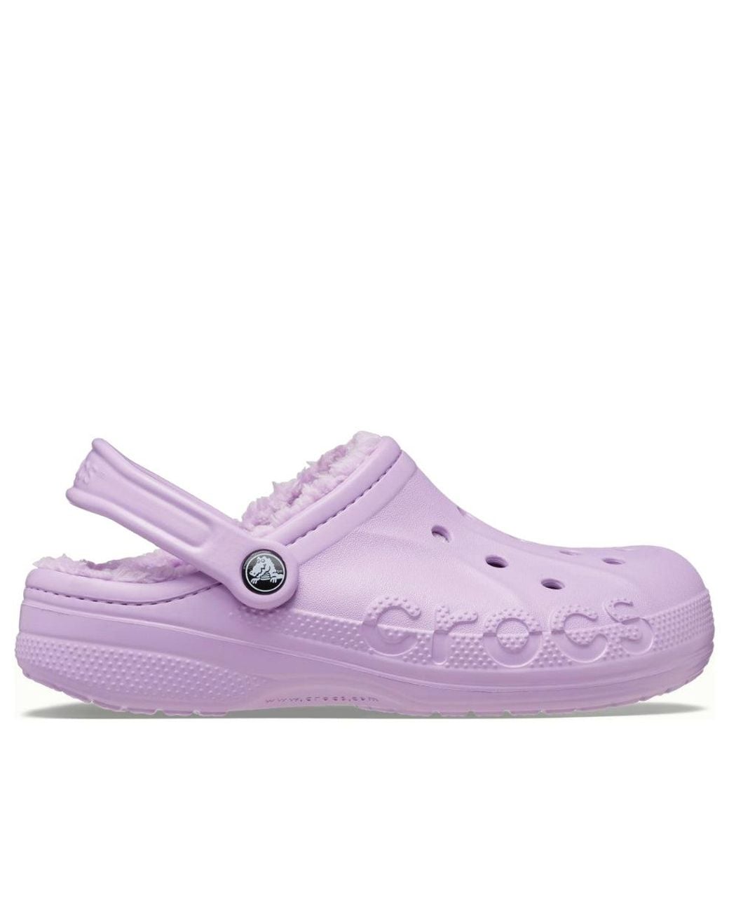 CROCSTM Purple Baya Lined Clogs 'Orchid'