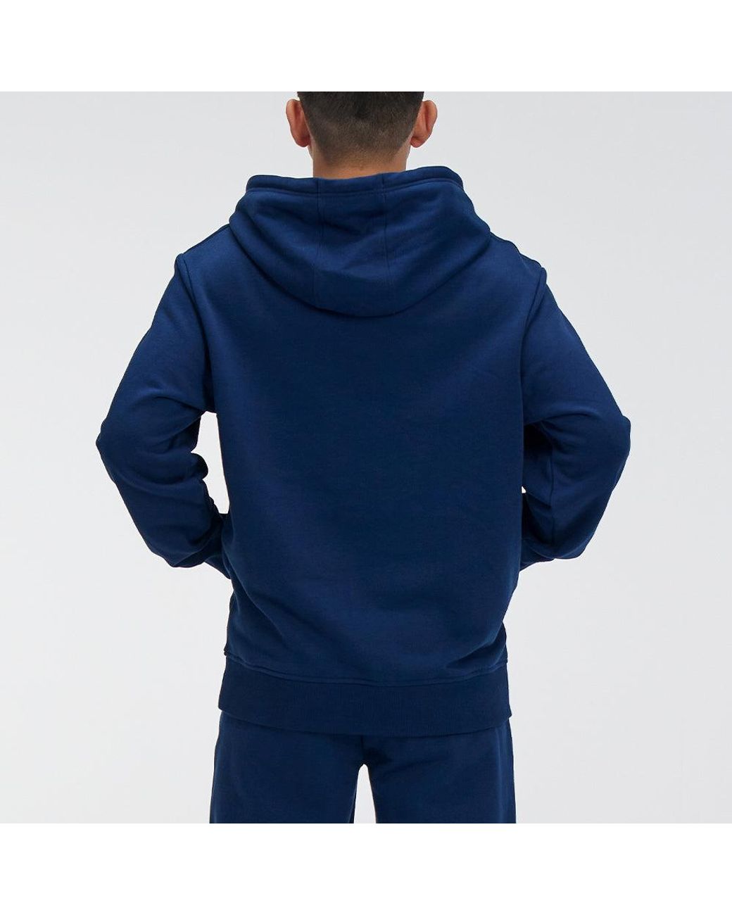 Under Armour Blue Hustle Fleece Hoodie 'College' for men