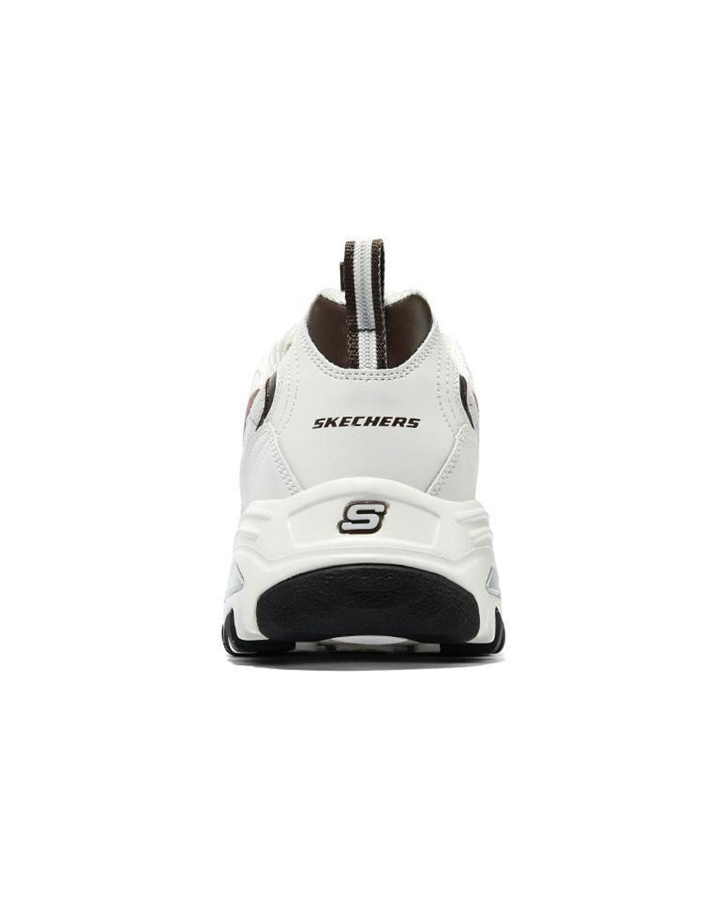 Skechers White D'Lites Varsity Spirit Sneaker for men
