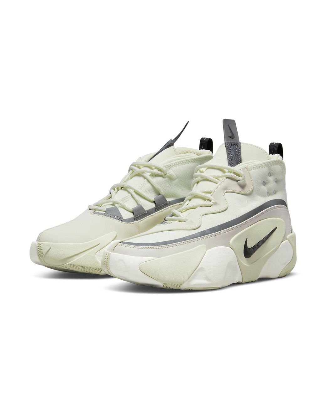 Nike White React Frenzy Se 'Sea Bone' for men